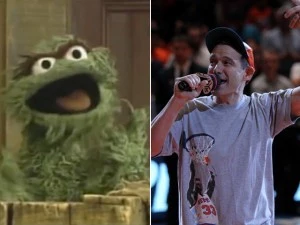 Oscar the Grouch & Adam Horowitz Oscar the Grouch & Adam Horowitz