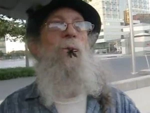 trumpetofdeath Man plays trumpet of death mushroom