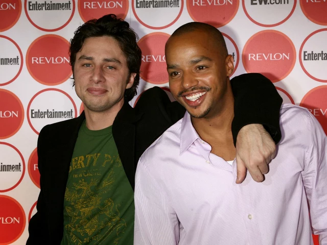 Zach Braff and Donald Faison Zach Braff and Donald Faison