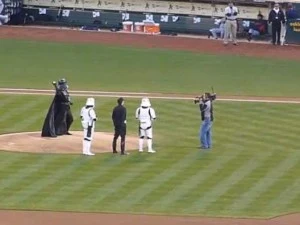 darthvaderfirstpitch Darth Vader throws out first pitch