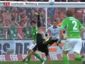 Eren Derdiyok bicylce kick Eren Derdiyok bicycle kick