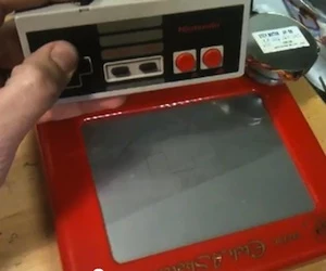 NESch-a-Sketch NES Nintendo Entertainment Sketch Etch-a-Sketch