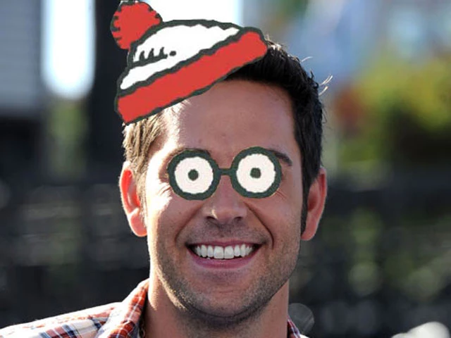 Zachary Levi as 'Where's Waldo?' Zachary Levi as 'Where's Waldo?'