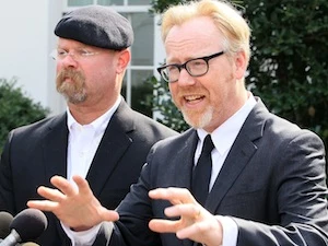 President Obama Hosts White House Science Fair jamie hyneman adam savage mythbusters discovery channel