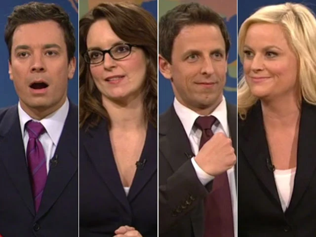 Jimmy Fallon, Tina Fey, Amy Poehler, Seth Meyers, 'SNL' Joke Off Jimmy Fallon, Tina Fey, Amy Poehler, Seth Meyers, 'SNL' Joke Off