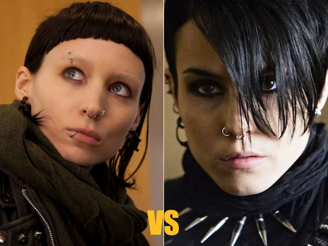 Rooney Mara vs. Noomi Rapace Rooney Mara vs. Noomi Rapace, 'Girl with the Dragon Tattoo'