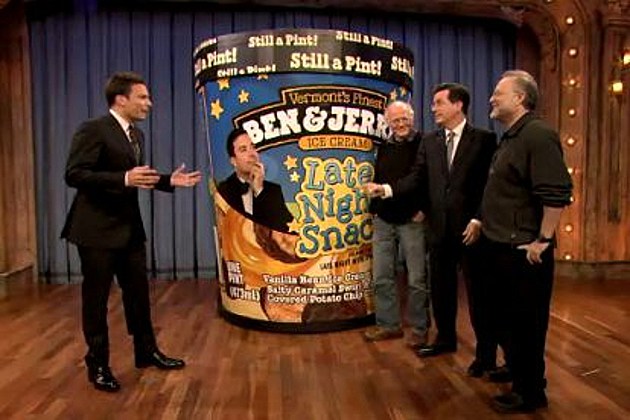Jimmy Fallon Ben & Jerry Jimmy Fallon Ben & Jerry