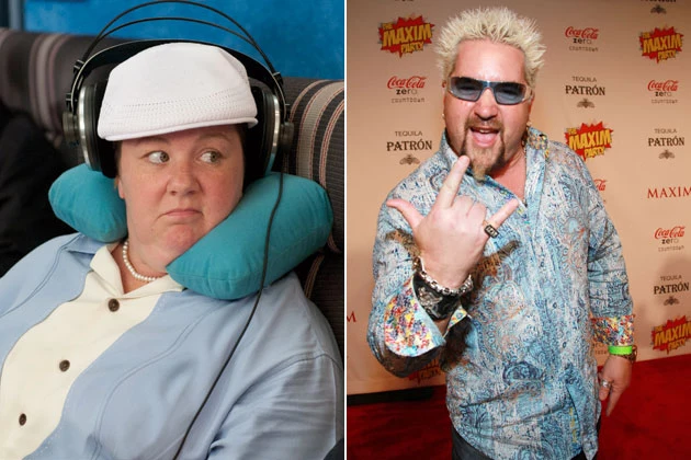 Melissa McCarthy, Guy Fieri, 'Bridesmaids' Melissa McCarthy, Guy Fieri, 'Bridesmaids'