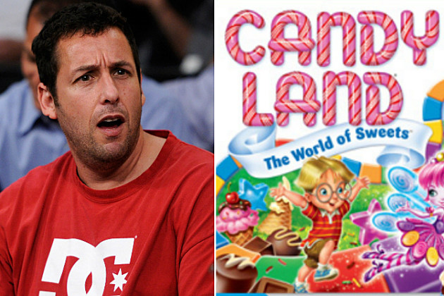 Adam Sandler and Hasbro's Candy Land game Adam Sandler and Hasbro's Candy Land game