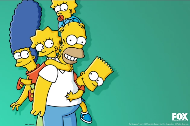 Simpsons family photo Simpsons family photo