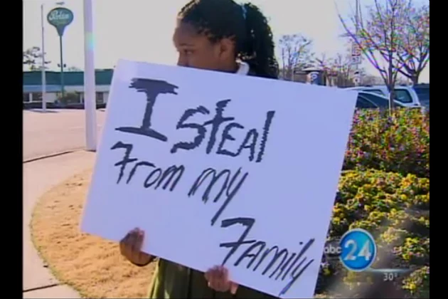 13 year old Memphis girl had to hold this sign for all to see 13 year old Memphis girl had to hold this sign for all to see