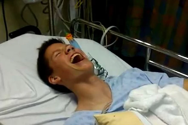 Tyler on hospital meds Tyler on hospital meds