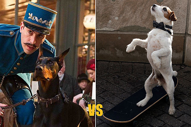 Blackie 'Hugo' vs. Uggie 'The Artist' Blackie 'Hugo' vs. Uggie 'The Artist'