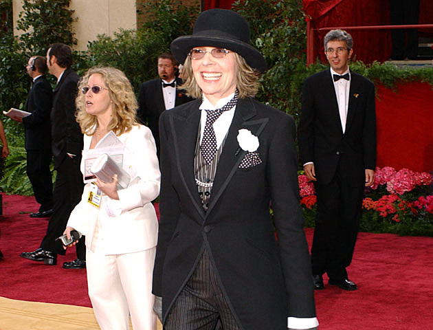 Diane Keaton's weird Oscars dress Diane Keaton's weird Oscars dress