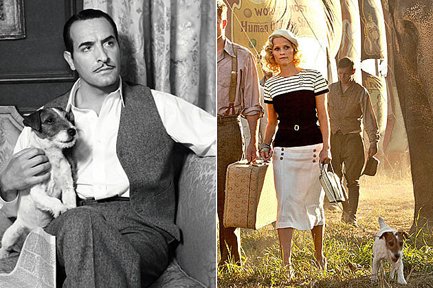 Uggie in 'The Artist' and 'Water for Elephants' Uggie in 'The Artist' and 'Water for Elephants'