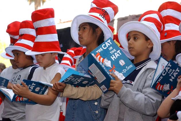 Kids Reading Seuss Kids Reading Seuss