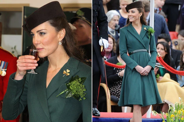 Kate Middleton on St. Patrick's Day Kate Middleton on St. Patrick's Day