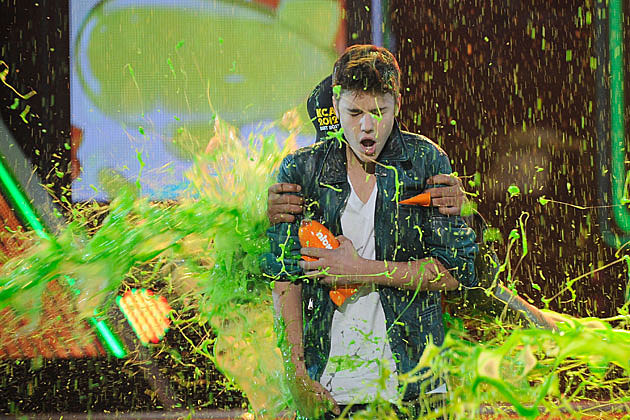 Nickelodeon's 2012 Kids' Choice Awards, Justin Bieber and Will Smith Nickelodeon's 2012 Kids' Choice Awards, Justin Bieber and Will Smith