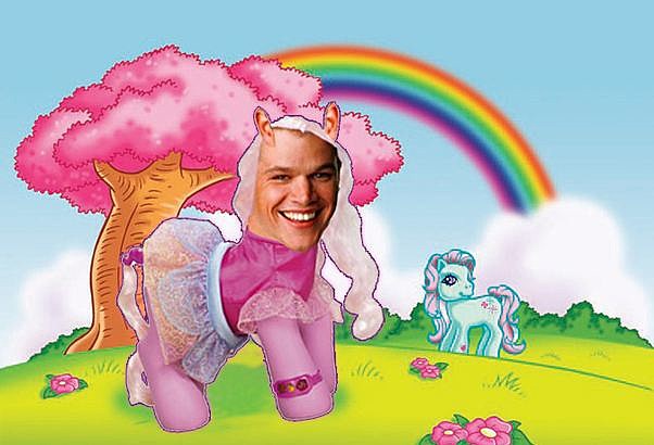 Matt Damon Pony Matt Damon Pony