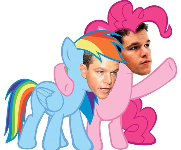 Matt Damon Pony Matt Damon Pony