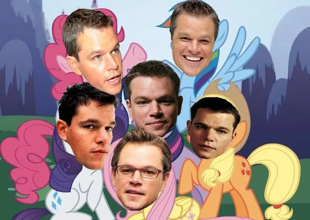 Matt Damon Pony Matt Damon Pony