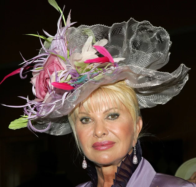 Kentucky Derby Hats - Ivana Trump Kentucky Derby Hats - Ivana Trump