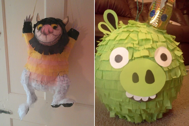 Where the Wild Things Are and Angry Birds Pinatas Where the Wild Things Are and Angry Birds Pinatas