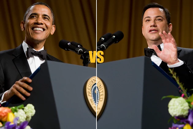 White House Correspondents' Dinner - President Barack Obama vs. Jimmy Kimmel White House Correspondents' Dinner - President Barack Obama vs. Jimmy Kimmel