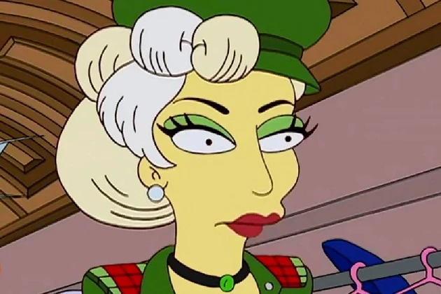 Lady Gaga The Simpsons Lady Gaga The Simpsons