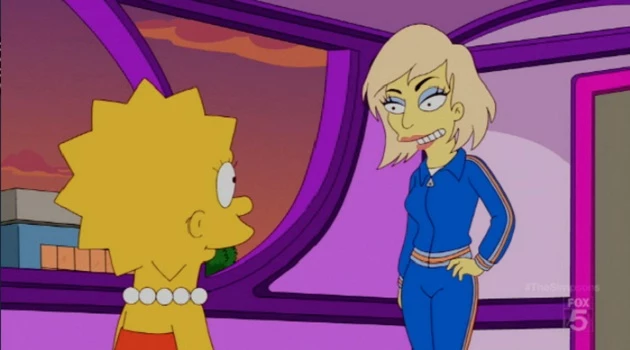 Lady Gaga The Simpsons