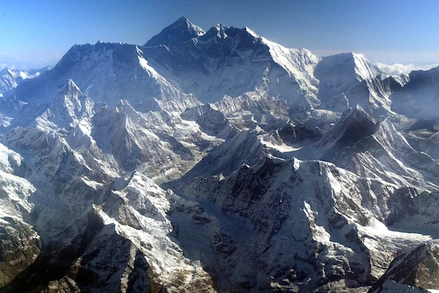 Aerial View Of Mount Everest Aerial View Of Mount Everest