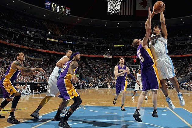 Los Angeles Lakers v Denver Nuggets - Game Three Los Angeles Lakers v Denver Nuggets - Game Three