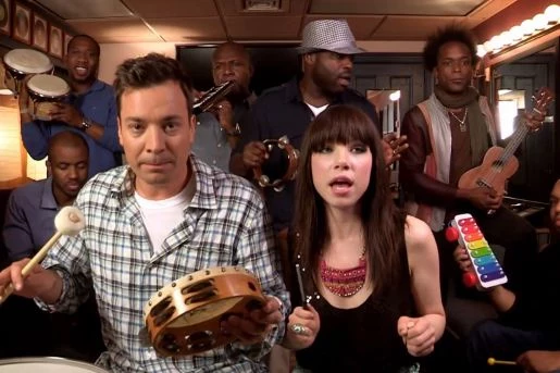 Jimmy Fallon Carly Rae Jepsen Jimmy Fallon Carly Rae Jepsen