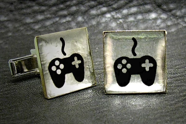 Father's Day video game cuff links Father's Day video game cuff links