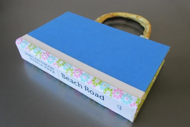 Etsy summer beach book tote bag Etsy summer beach book tote bag