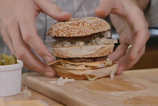 Homemade big mac Homemade big mac