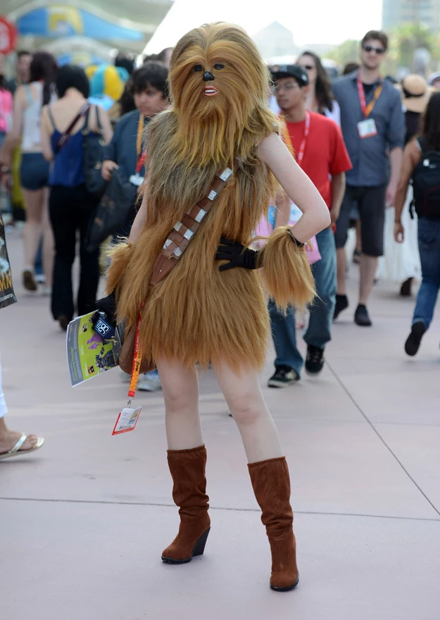 Comic-Con 2012 cosplay - Chewbacca Comic-Con 2012 cosplay - Chewbacca