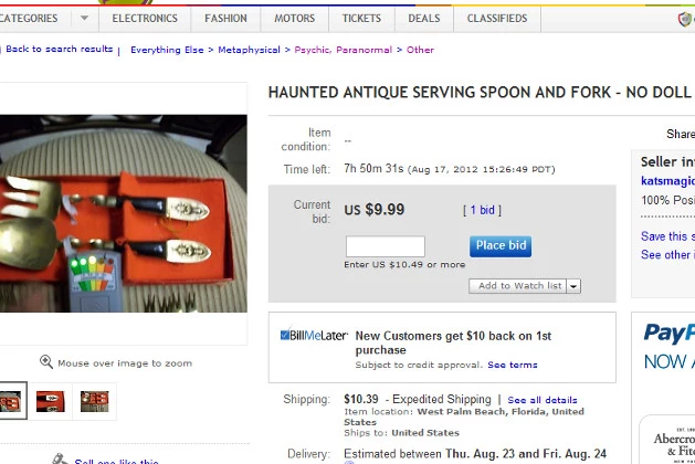 Haunted Fork and Spoon Haunted Fork and Spoon