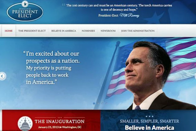 Team Romney Accidentally Leaks Victory Website Team Romney Accidentally Leaks Victory Website