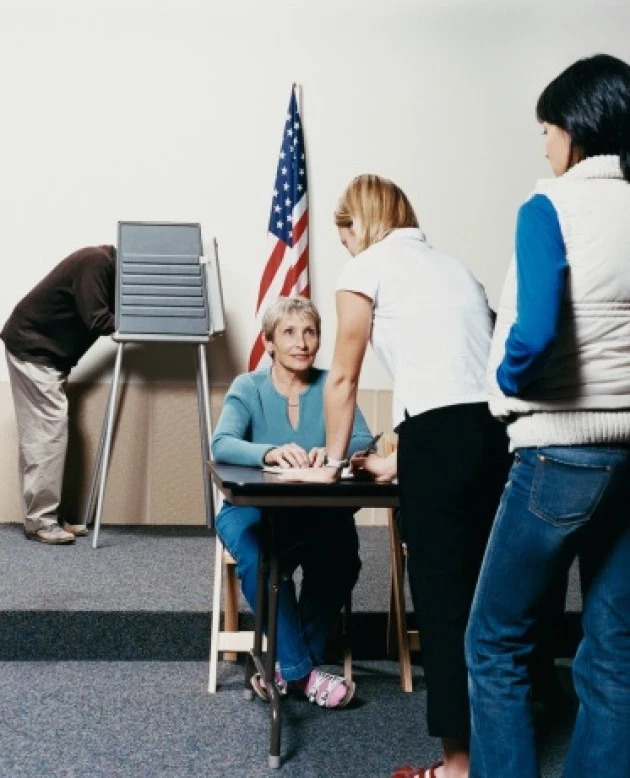 Voting Volunteer Voting Volunteer
