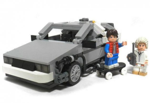back to the future lego back to the future lego