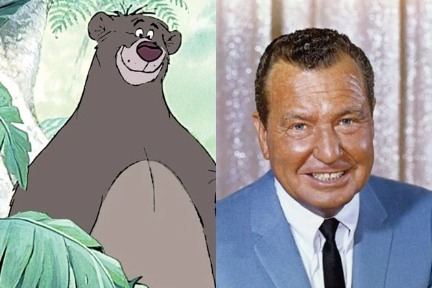 Image result for cartoon characters voices phil harris as baloo
