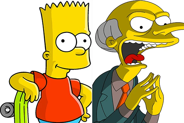 Bart Simpson and Mr. Burns Bart Simpson and Mr. Burns