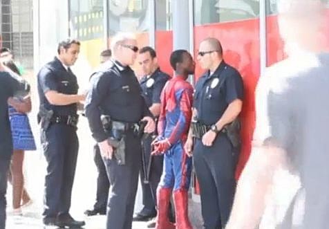 SPIDER-MAN PATTED DOWN SPIDER-MAN PATTED DOWN