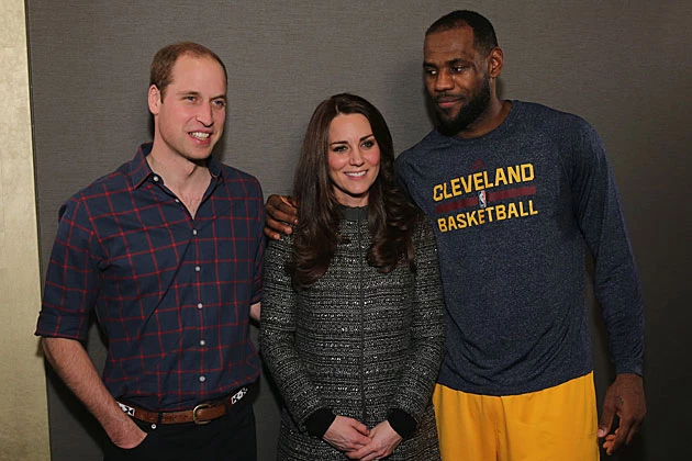 LeBron James, Royal Couple LeBron James, Royal Couple