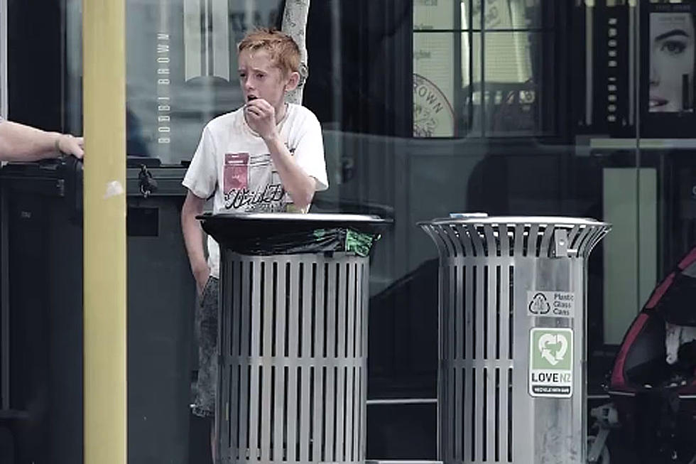 Boy Eating From Trash Is a Soul-Crushing Social Experiment