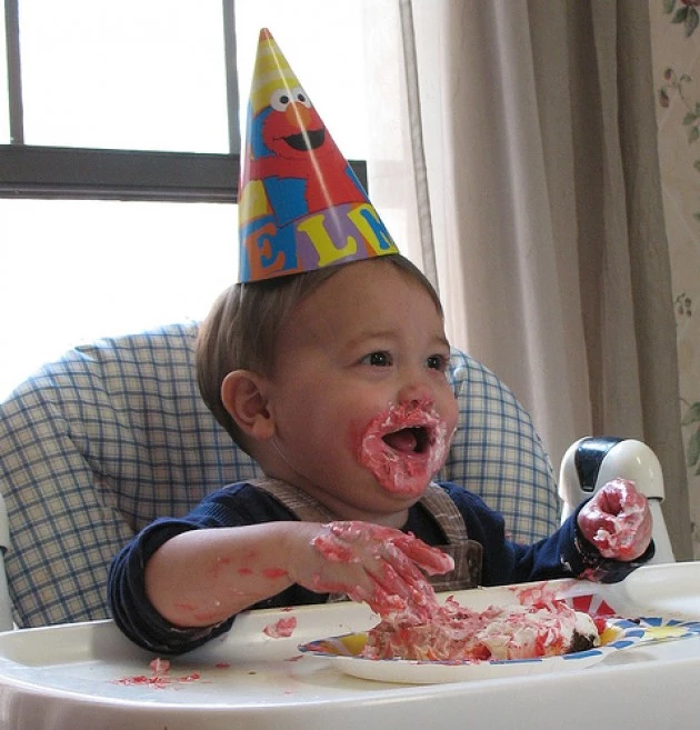 10 Babies Getting Owned By Birthday Cake