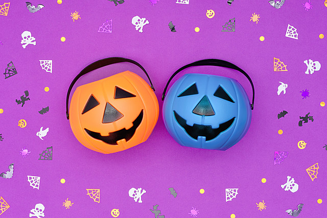 What Does a Blue Halloween Candy Bucket Mean?