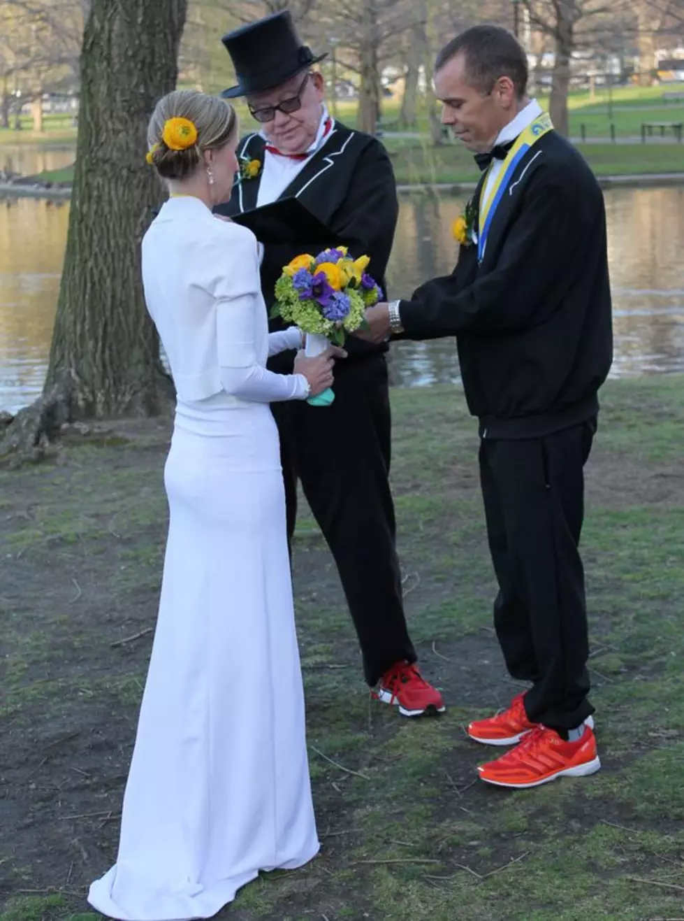 Marathon wedding
