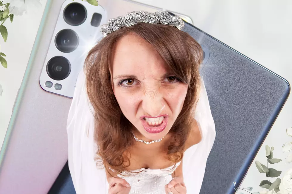 Bride Caught Telling Guests to Put Their Phones Away While Walking Down Aisle